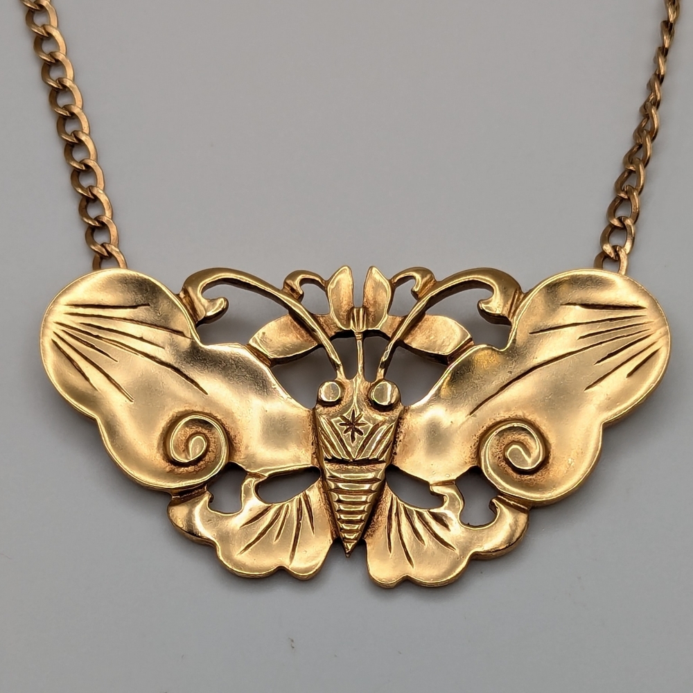 Alva Museum Replicas Butterfly Necklace - Picture 3 of 8